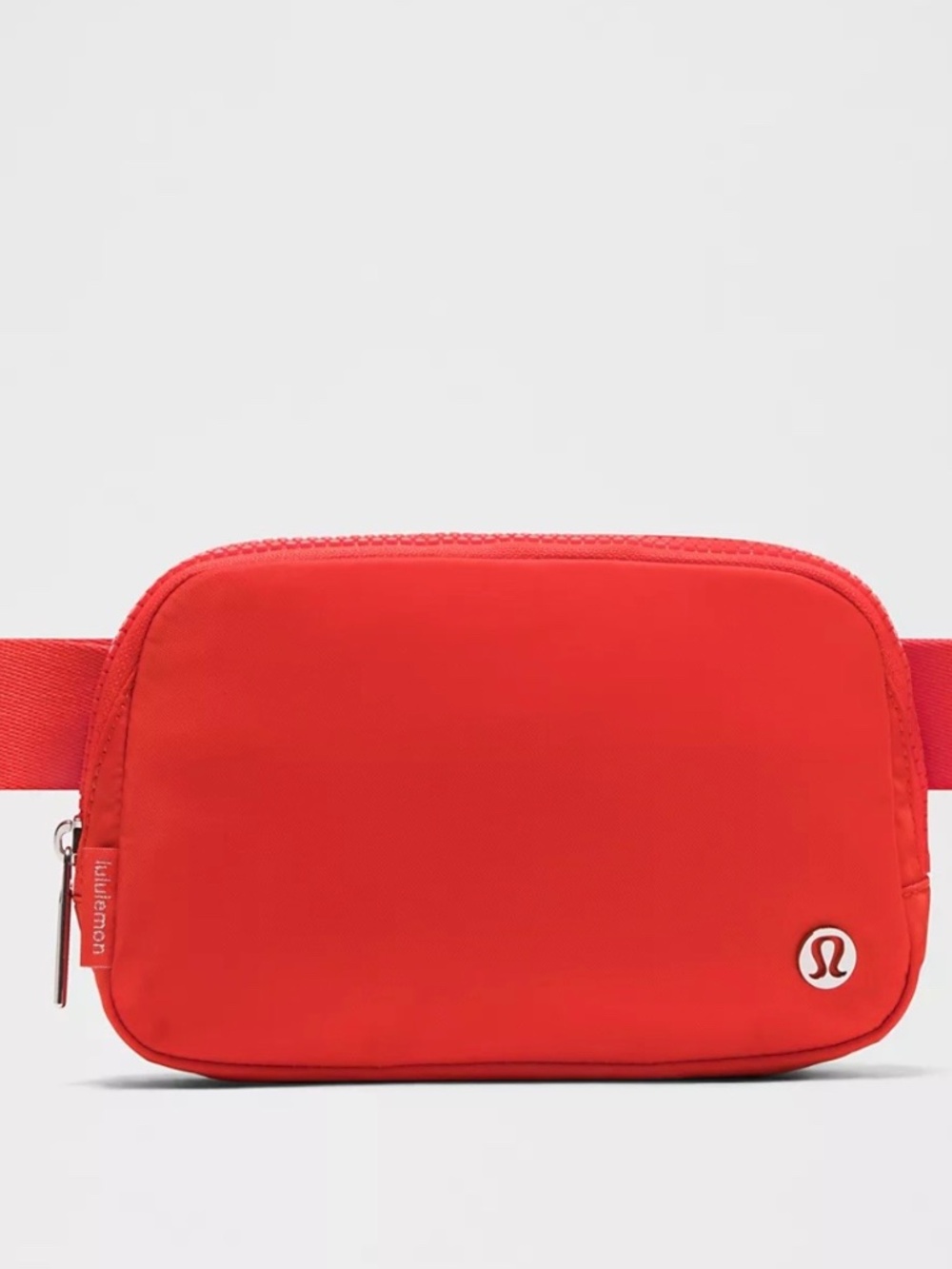 Lululemon Everywhere Belt Bag 1L in Cherry Ember/Silver